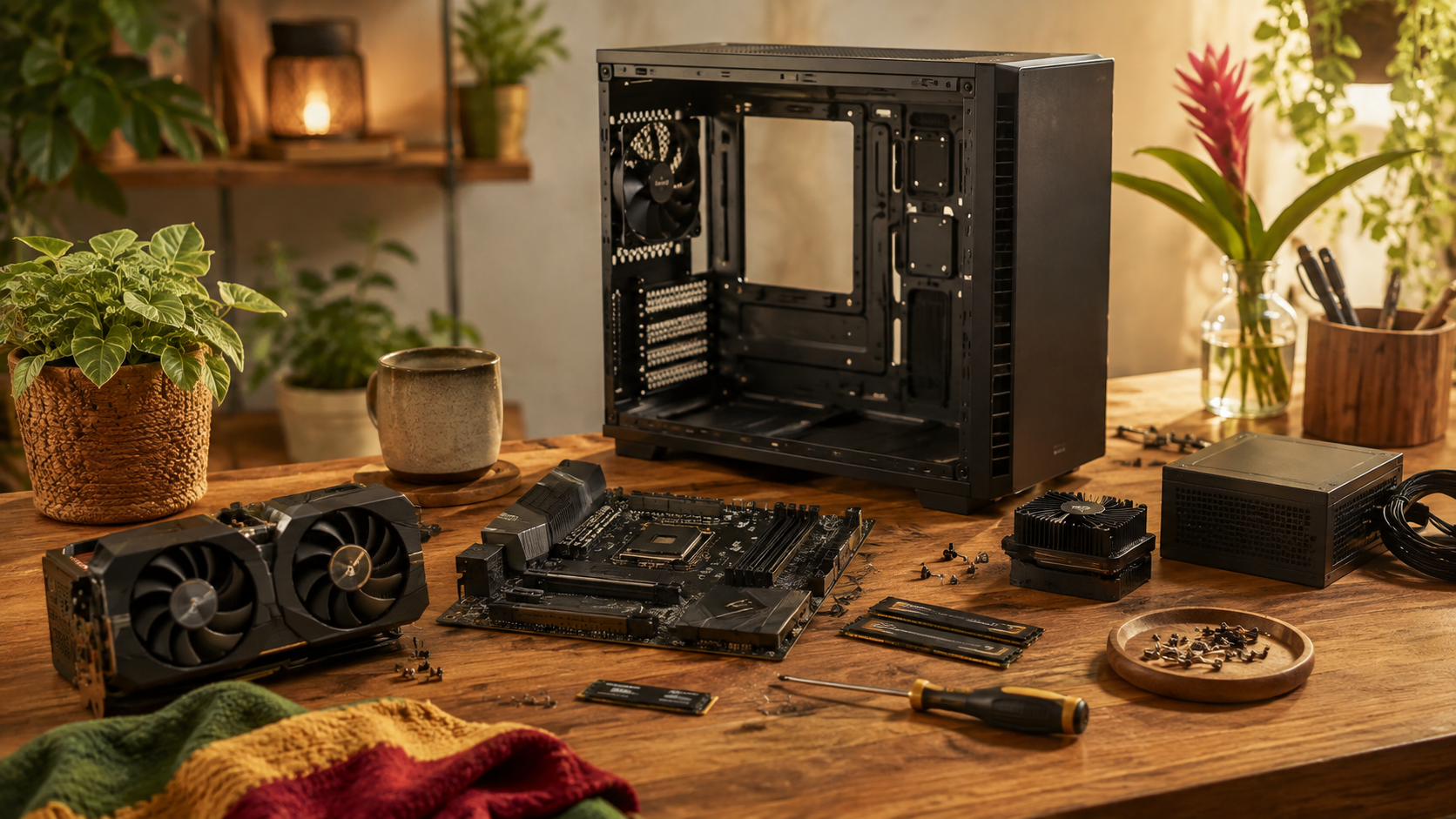 Building a Gaming PC the Smart Way: Use What Works, Waste Less & Build for the User